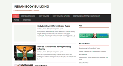 Desktop Screenshot of ibbfindia.com